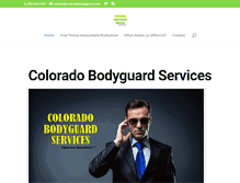Tablet Screenshot of coloradobodyguard.com
